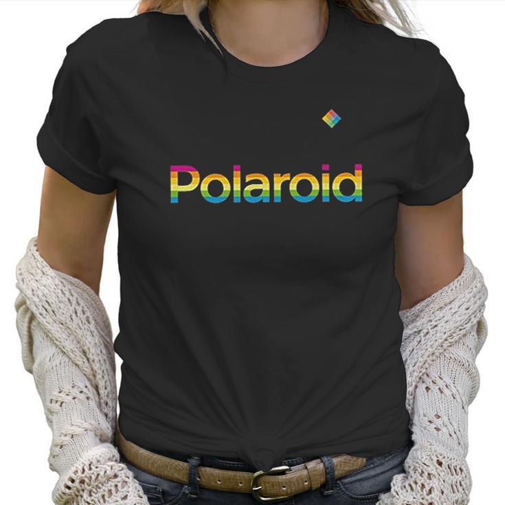 Polaroid Rainbow Logo Women T-Shirt