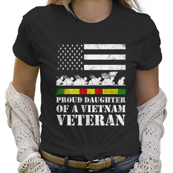 Proud Daughter Of A Vietnam Veteran Gift Graphic Design Printed Casual Daily Basic Women T-Shirt