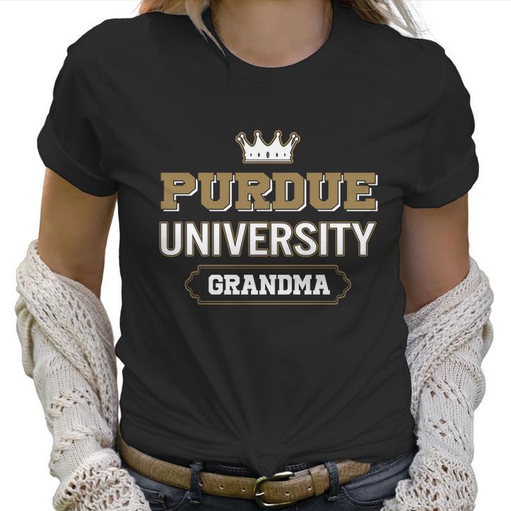 Purdue University Grandma Great Gift For Grandparents Women T-Shirt