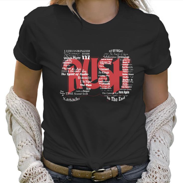 Rush Band 50 Years Women T-Shirt