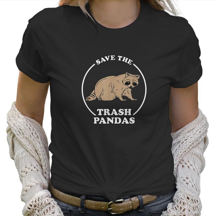 Save The Trash Pandas Women T-Shirt