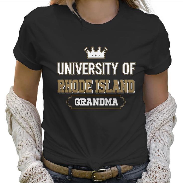 University Of Rhode Island Grandma Great Gift For Grandparents Women T-Shirt