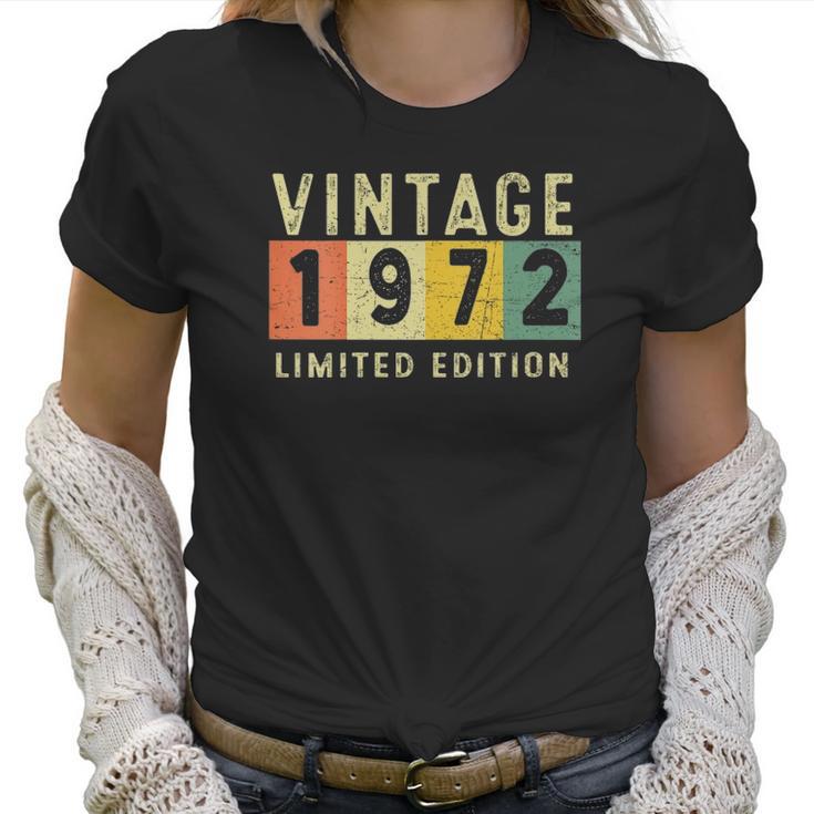 Vintage 1972 50Th Birthday 50 Years Old Gift Men Women Women T-Shirt