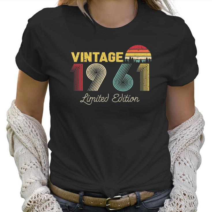 Vintage Limited Edition 1961 Funny 60Th Birthday Vintage Women T-Shirt