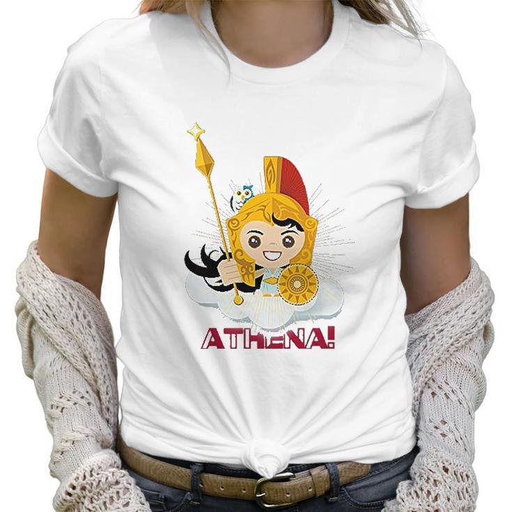 Athena Greek Mythology Goddess Women T-Shirt