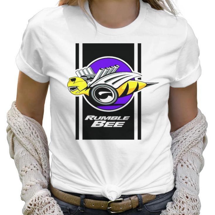 Dodge Ram Rumble Bee Graphic Design Printed Casual Daily Basic Women T-Shirt