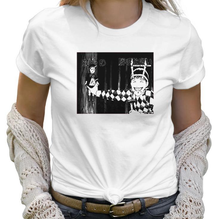 Junji Ito Haunted House Manga Women T-Shirt