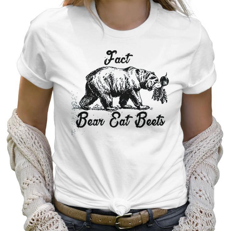 L Bear Eat Beets The Office Funny Heather Grey Men Women T-Shirt