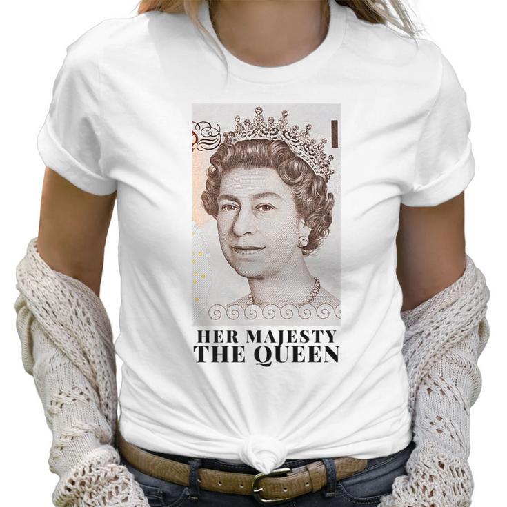 Her Majesty The Queen   Men Women T-Shirt Graphic Print Casual Unisex Tee Women T-Shirt