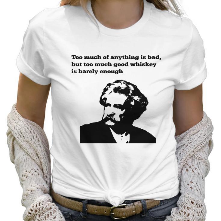 Mark Twain Whiskey Women T-Shirt