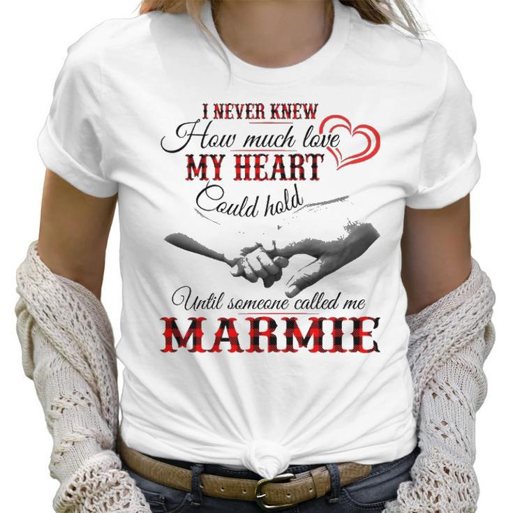 Marmie Grandma Gift   Until Someone Called Me Marmie Women T-Shirt