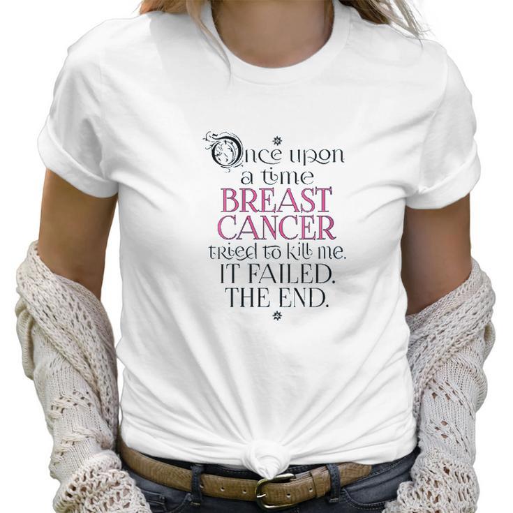 Once Upon A Time Womens I Beat Breast Women T-Shirt