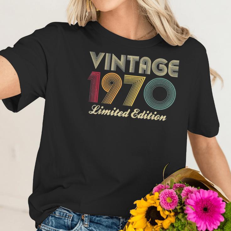 1970 50Th Birthday Gift Vintage Limited Edition Men Women Classic Women T-Shirt Gifts for Her