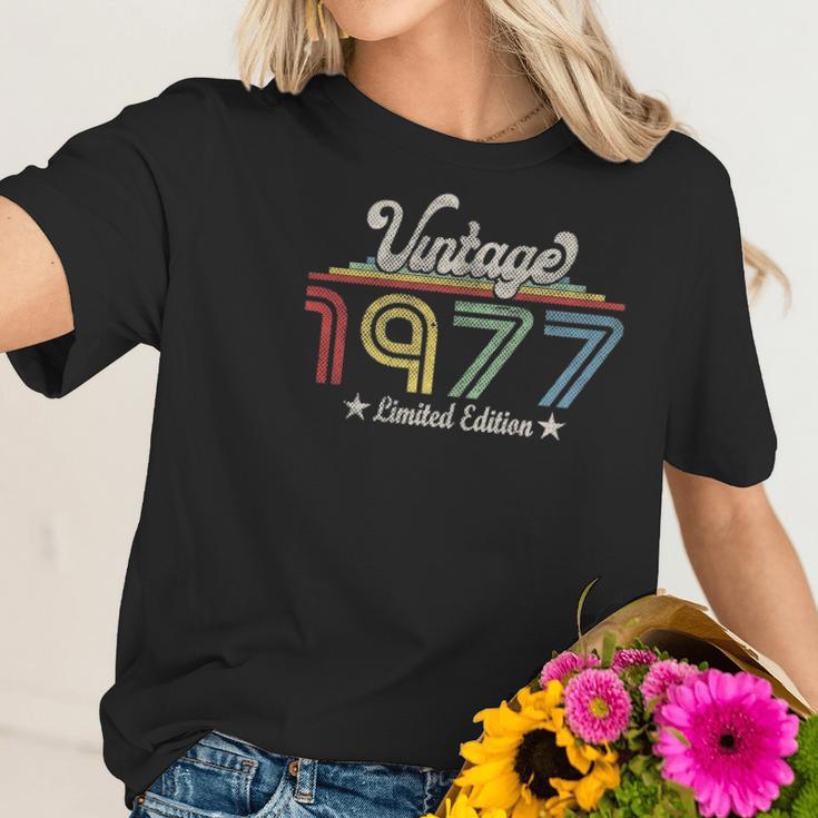 1977 Vintage Limited Edition Born 1977 Gift For Men Women Women T-Shirt Gifts for Her