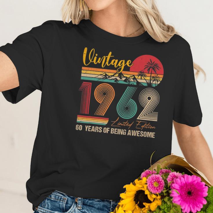 60 Years Old 60Th Birthday Born In 1962 Gifts Men Women Women T-Shirt Gifts for Her