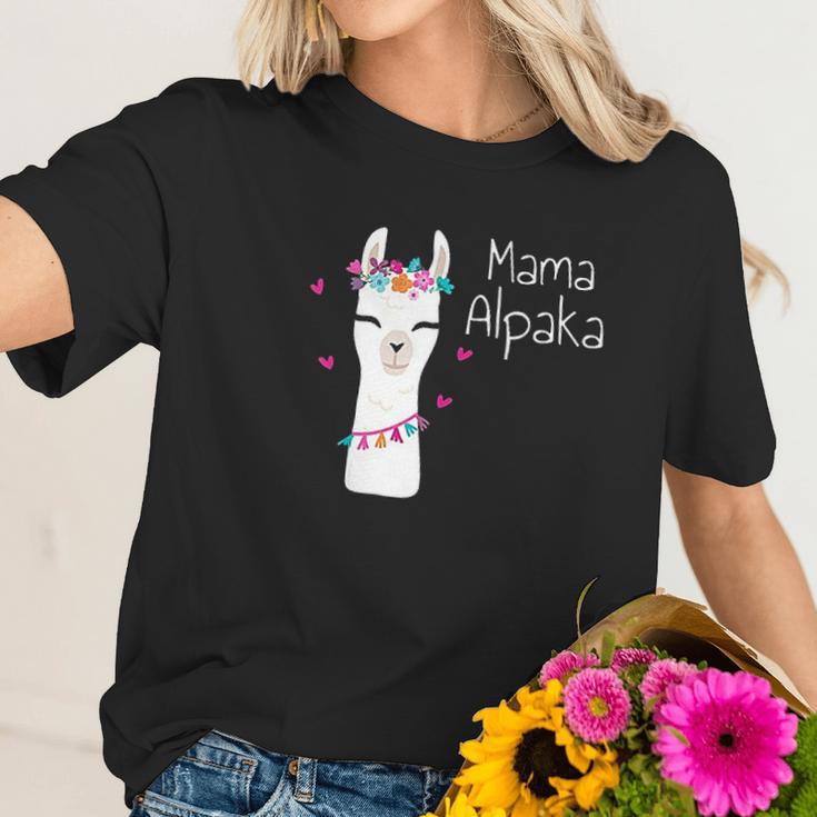 Alpaca Mama Funny Cute Mom Gift Women T-Shirt Gifts for Her