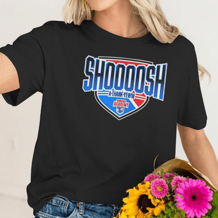 Alpha Academy Shoooosh A Thank Yeww Men Women T-Shirt Graphic Print Casual Unisex Tee Women T-Shirt Gifts for Her