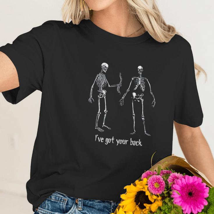 Alternative Clothes Aesthetic Goth Women Ive Got Your Back Women T-Shirt Gifts for Her