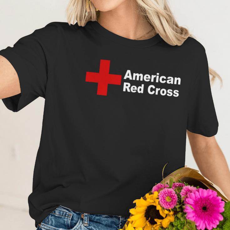 American Red Cross - Womens Organic T-Shirt Women T-Shirt Gifts for Her