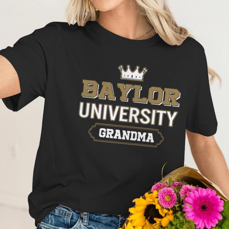 Baylor University Grandma Great Gift For Grandparents Women T-Shirt Gifts for Her