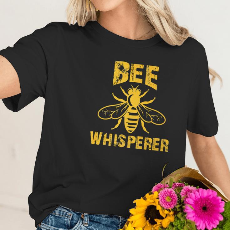 Bee Whisperer Beekeeper Pollen Gifts Women T-Shirt Gifts for Her