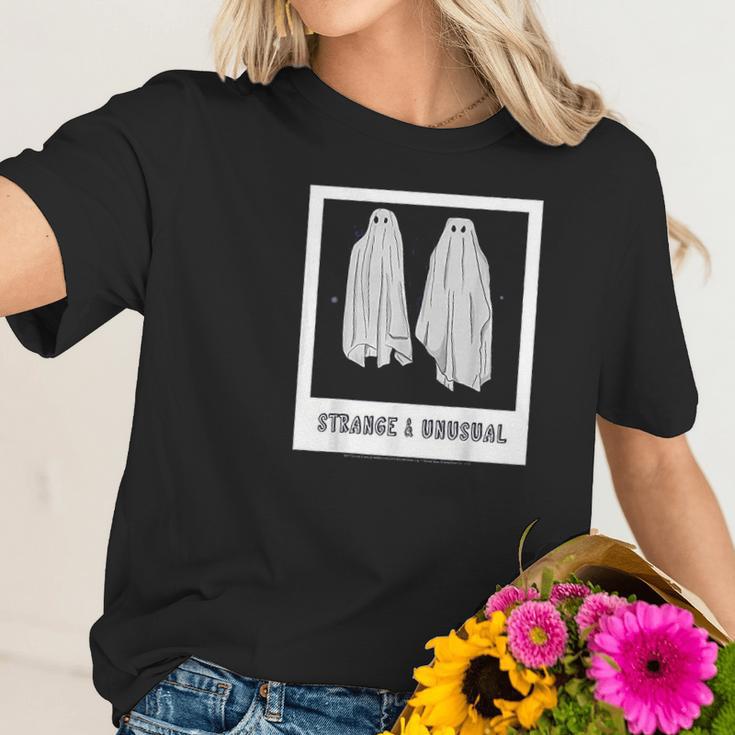 Beetlejuice Ghost Polaroid Strange Women T-Shirt Gifts for Her