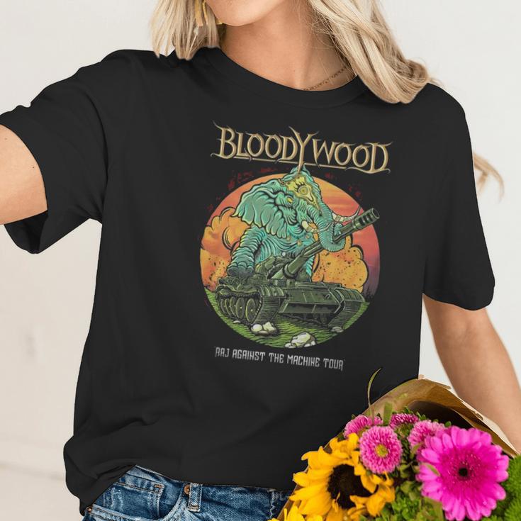 Bloodywood Raj Against The Machine Men Women T-Shirt Graphic Print Casual Unisex Tee Women T-Shirt Gifts for Her