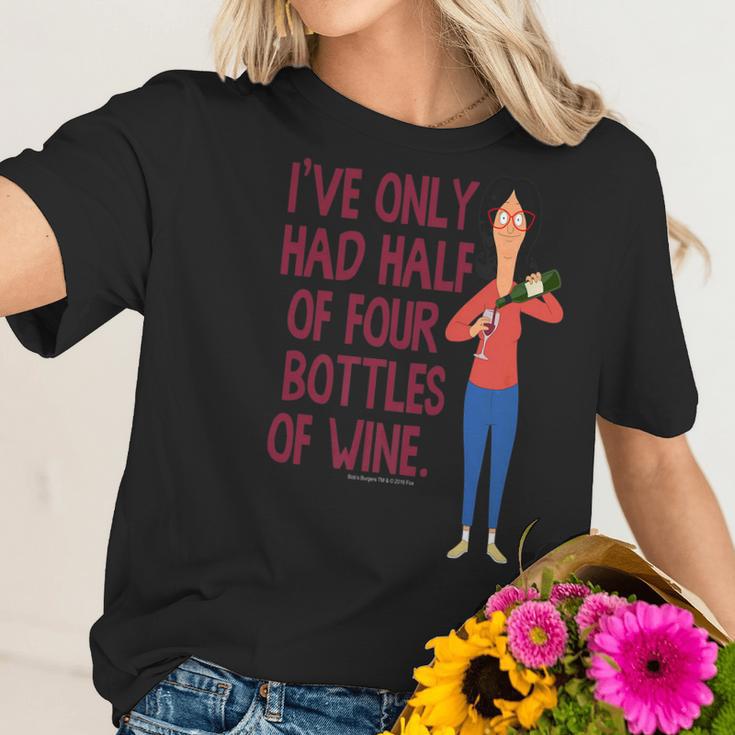 Bobs Burgers Linda Belcher Wine Women T-Shirt Gifts for Her