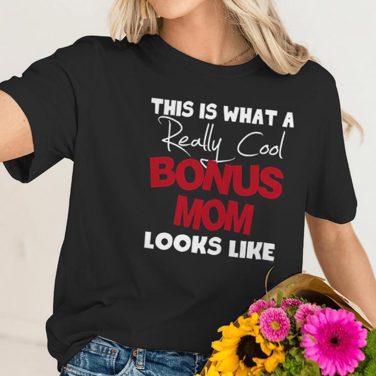 Bonus Mom Gifts For Mothers Day Women T-Shirt Gifts for Her