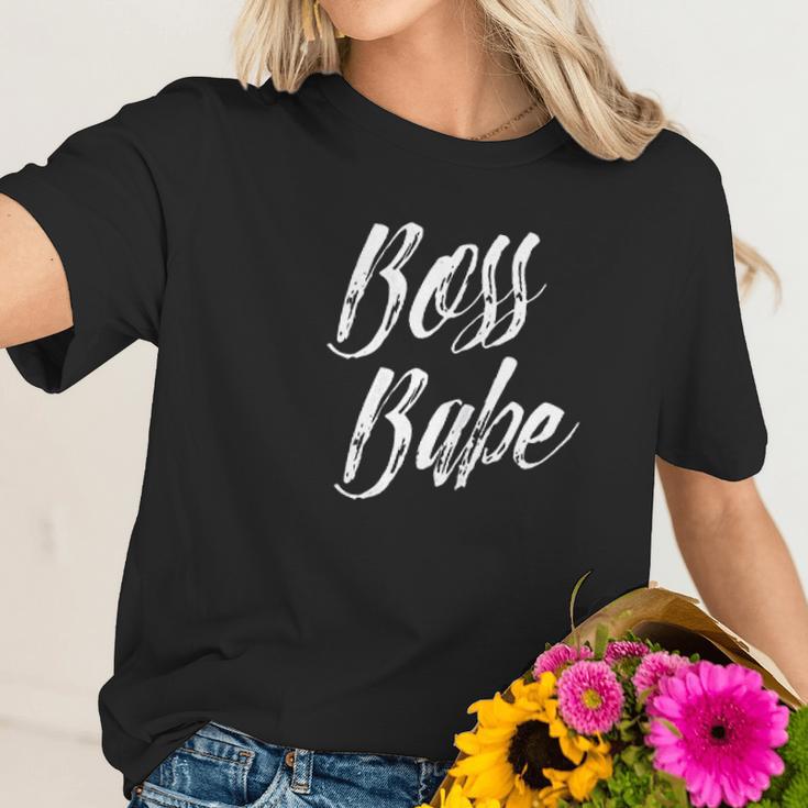 Boss Babe Female Boss Boss Day Gift For Women Women T-Shirt Gifts for Her