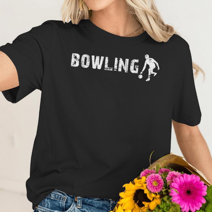 Bowling Logo Women T-Shirt Gifts for Her