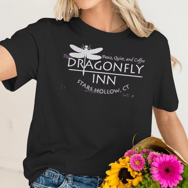 Brain Juice Dragonfly Inn Gilmore Girls Women T-Shirt Gifts for Her