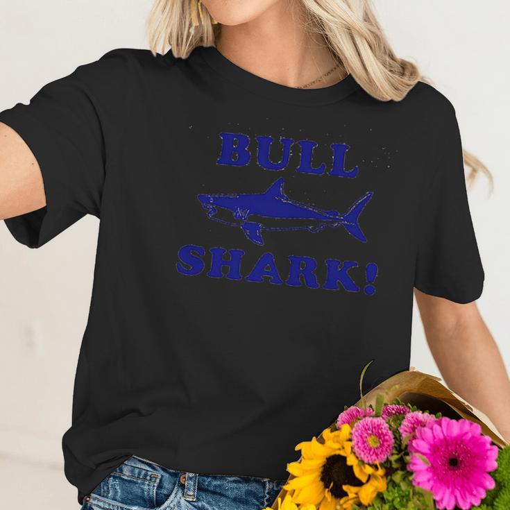 Bull Shark Funny Sarcastic Women T-Shirt Gifts for Her