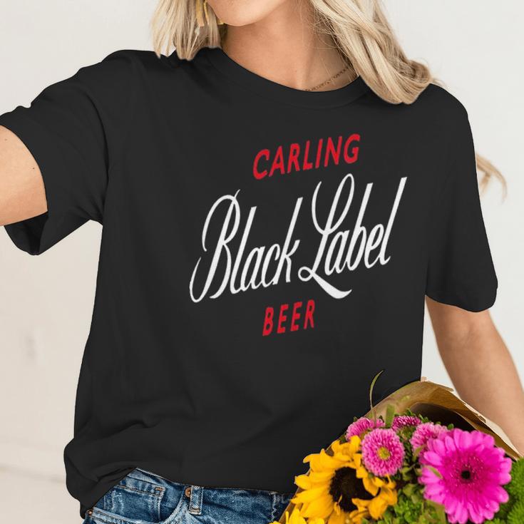 Carling Black Label Beer Slim Women T-Shirt Gifts for Her