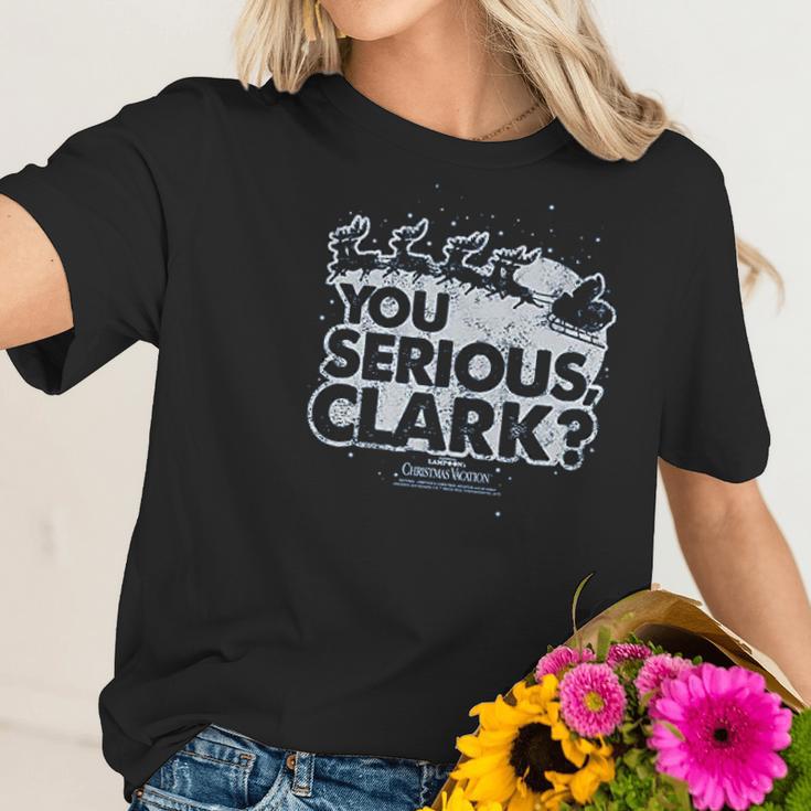 Christmas Vacation You Serious Clark Women T-Shirt Gifts for Her