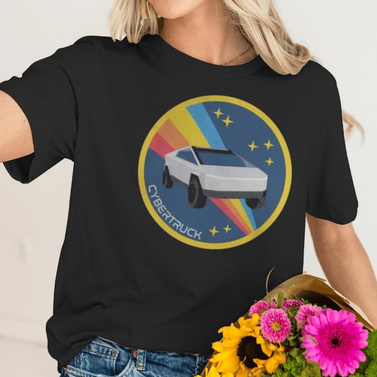 Cybertruck Mission Patch Women T-Shirt Gifts for Her