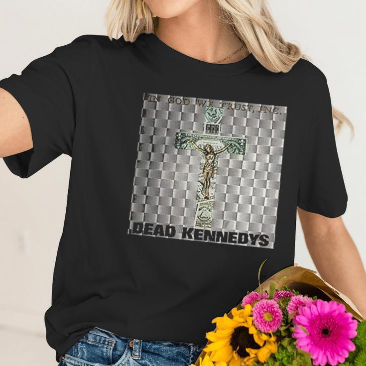 Dead Kennedys In God We Trust Women T-Shirt Gifts for Her