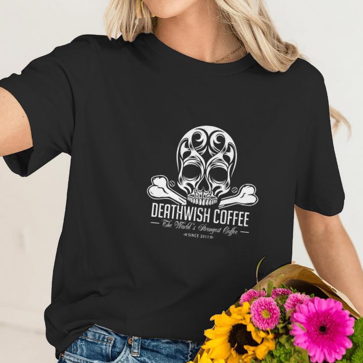 Deathwish Coffee Women T-Shirt Gifts for Her