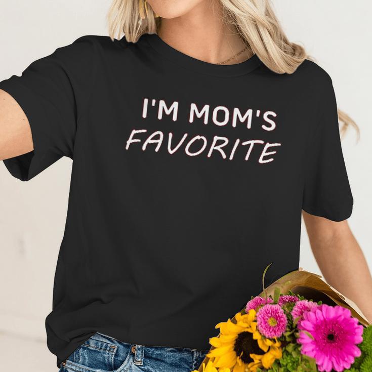 Decrum I Am Moms Favorite Women T-Shirt Gifts for Her