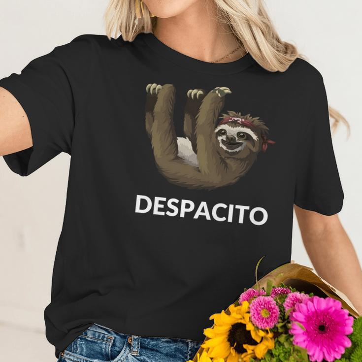 Despacito Sloth Funny Women T-Shirt Gifts for Her