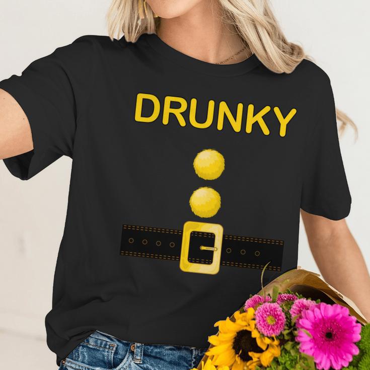 Drunky Dwarf Costume Women T-Shirt Gifts for Her