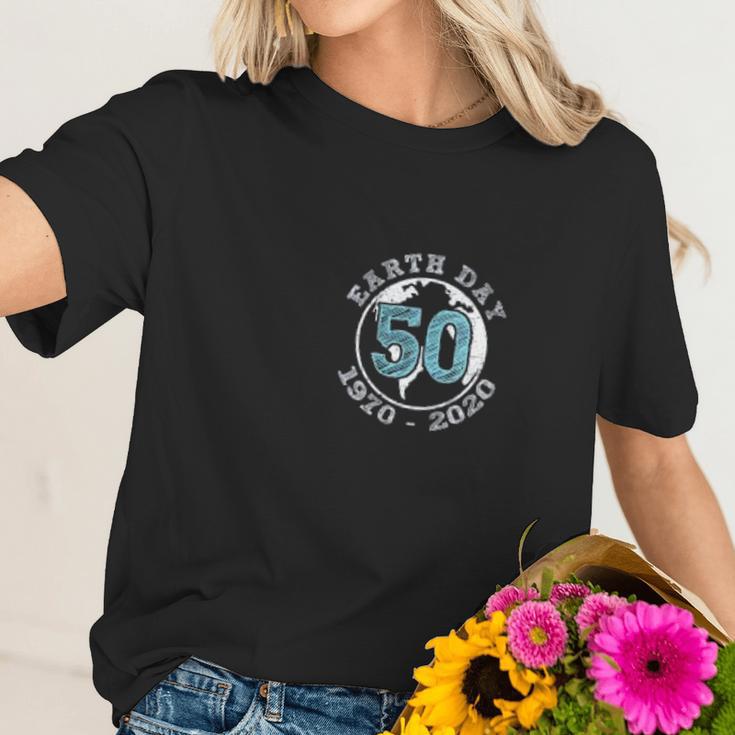 Earth Day 50Th Anniversary 2020 Climate Change Women T-Shirt Gifts for Her