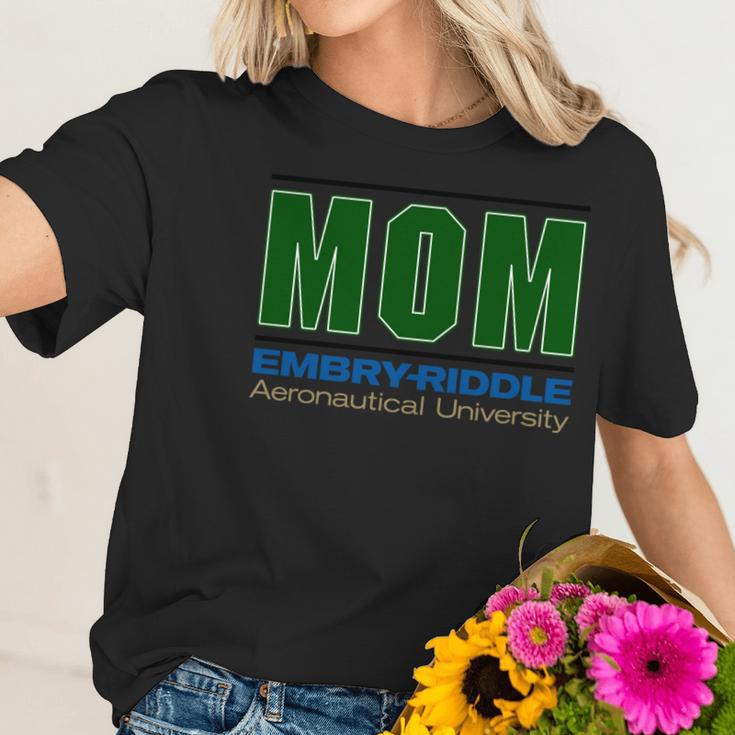 Embryriddle Aeronautical University Proud Mom Parents Day 2020 Women T-Shirt Gifts for Her