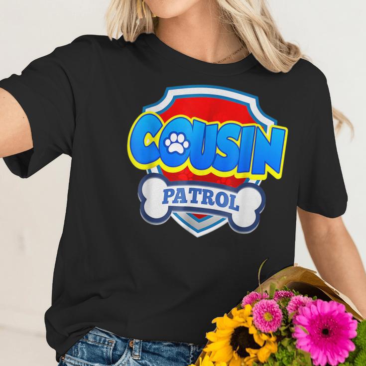 Funny Cousin Patrol - Dog Mom Dad For Men Women Women T-Shirt Gifts for Her