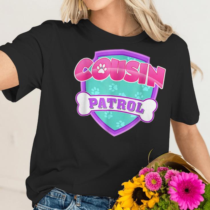 Funny Cousin Patrol - Dog Mom Dad For Men Women Women T-Shirt Gifts for Her