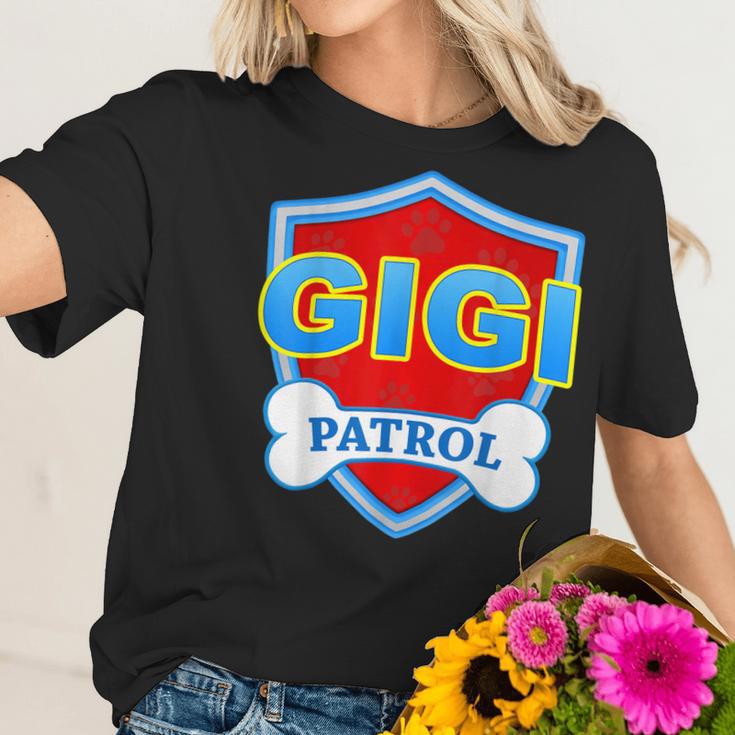 Funny Gigi Patrol - Dog Mom Dad For Men Women Gift Women T-Shirt Gifts for Her