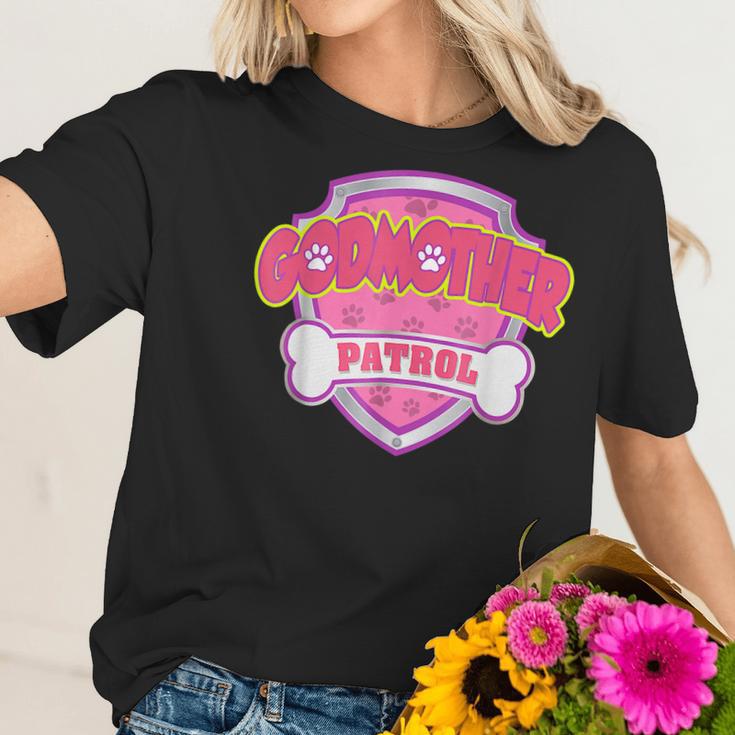 Funny Godmother Patrol - Dog Mom Dad For Men Women Women T-Shirt Gifts for Her