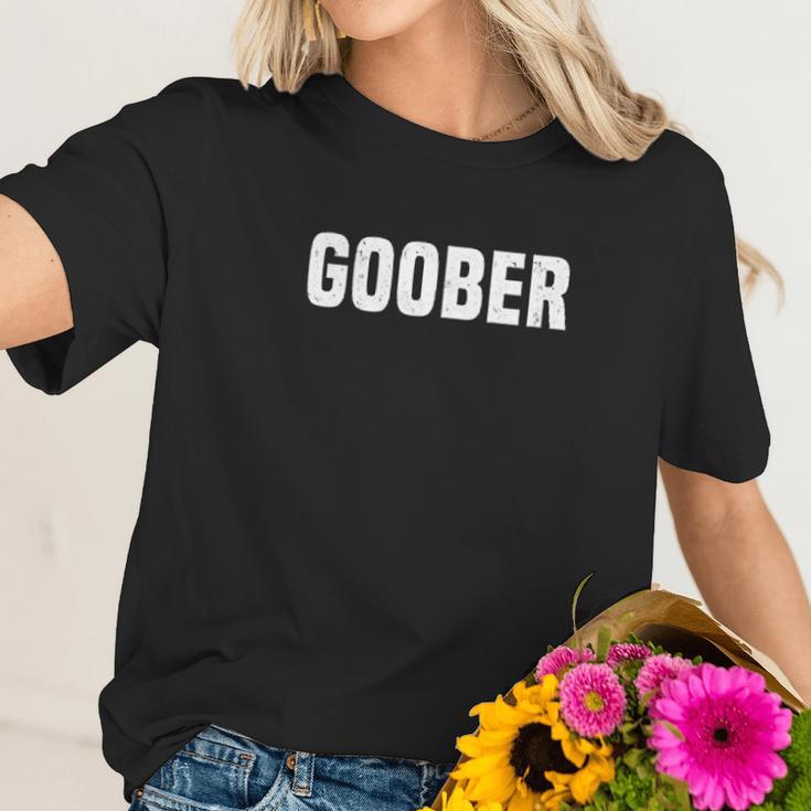 Funny Goober Sarcasm Sarcastic Teen Preteen Women T-Shirt Gifts for Her