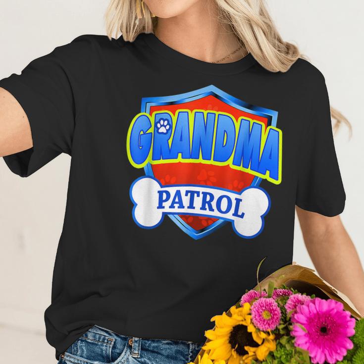 Funny Grandma Patrol - Dog Mom Dad For Men Women Women T-Shirt Gifts for Her