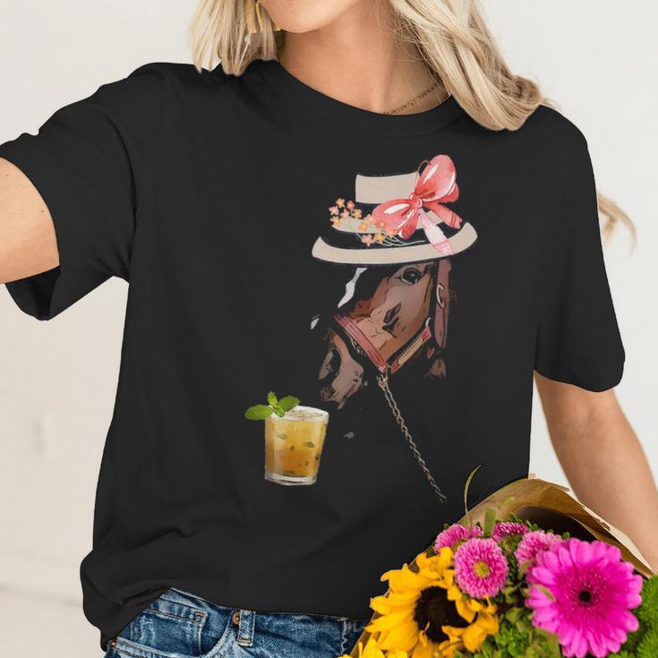 Funny Horse Derby PartyWomen T-Shirt Gifts for Her